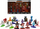 Set figurina metalike Simba Minecraft Dungeons Nano, Multipack Wave 7, 18 copë, shumëngjyrëshe