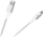 Kabllo USB Rebel Comp RB-6000-050-W, USB A në microUSB, 0.5 m, e bardhë