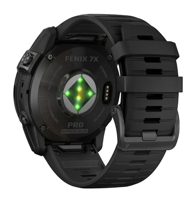 Ora inteligjente Garmin Fenix 7X Pro Sapphire Solar, GPS, 51mm, e zezë