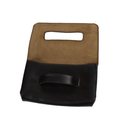 Çantë dore FD Leather, e zezë