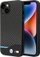 Mbulesë telefoni BMW M Collection për iPhone 14, lëkurë PU, vijë blu, e zezë