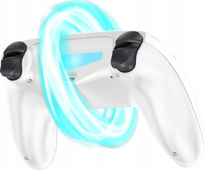 Gamepad wireless YAXO Viper Strike, për PS4 PS3 PC Android, i bardhë