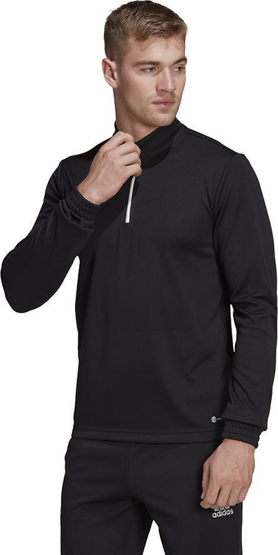 Bluzë sportive Adidas Entrada 22 Training Top M H57544, poliester, e zezë