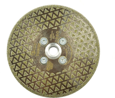 Disk prerës diamant Diamond Blade 125, për fazetim dhe gërryerje gres, 125mm, M14
