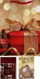 Qese dhuratash dekorative Avanti TBN-1 Christmas, 18x24x7 cm, me zbukurime festive
