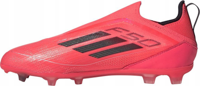 Këpucë futbolli Adidas F50 Pro Laceless FG për kalamoj, për bar natyral, nr 36, rozë