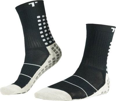 TRUsox Mid-Calf Crew Cushion Sock 3.0, Black