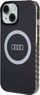 Mbulesë telefoni Audi IML Big Logo MagSafe, për iPhone 15 14 13 6.1", e zezë