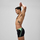 Rroba banje për burra Speedo Hyperboom Splice Aquashort, Endurance+, të zeza me jeshile