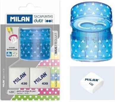 Mprehëse për lapsa + gomë Milan Duet Look