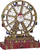 Dioramë dekorative Fééric Lights and Christmas Ferris Wheel, 49 x 17 x 38 cm, me LED dhe muzikë, shumëngjyrëshe