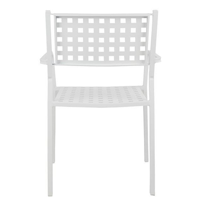 Kolltuk metalike Zeta, 54×51×84 cm (HM5031.02), bardhë
