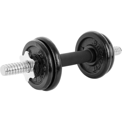 Set hantellash EB Fit 585463, 2 x 7.5 kg, gize, të zeza