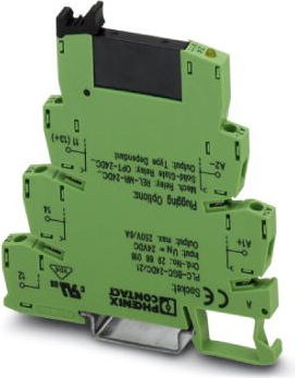 Relé gjendje të ngurtë Phoenix Contact PLC-OSC-24DC/24DC/2, 24V DC kontroll, 300V ngarkesë, jeshile