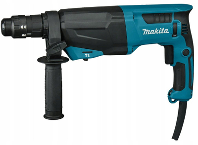 Çekiç me goditje Makita HR2670FT SDS Plus, 240V, me kabllo, blu