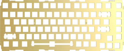 Pllakë çelësash Glorious GMMK Pro 75%, ISO, e artë