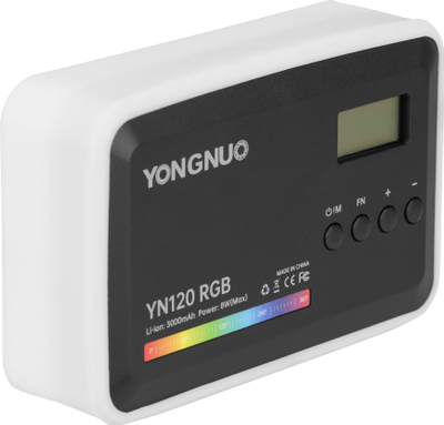 Dritë video LED Yongnuo YN120 RGB WB, dritë e vazhdueshme, portative