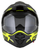 Helmetë moto CASSIDA Tour 2.0 Dual, ECE 22.06, Pinlock ready, e verdhë fluo e zezë mat