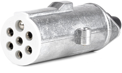 Prizë rimorkio AMiO 04791, 7 pin, 24V, trup alumini