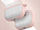 Mbulesë UNIQ Veren për AirPods Pro 3, silikoni, transparente, rozë Pink Haze