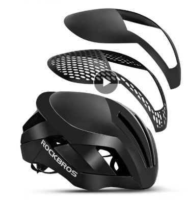 Helmetë Rockbros, e zezë TS-43-BK