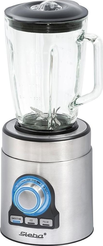 Mikser vertikal Steba MX 4 Plus, 1200W, enë qelqi 1.75L, inox i argjendtë