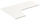 Pllakë tavoline qoshe Powerton ERGO EDGE TOP, 160x110x60 cm, e bardhë