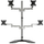 Mbajtëse tavoline për monitorë StarTech.com Quad Monitor Stand, deri 32", VESA, gri e zezë