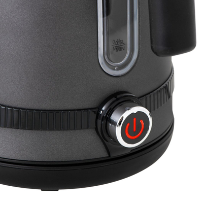 Çajnik elektrik Adler AD 1295, 1.7L, çelik inox, gri satin