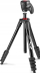 Tripod Joby Compact Action, lartësi 155 cm, ngarkesë 1.5 kg, i zi
