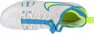 Këpucë futbolli Nike Huarache 9 Varsity Lax SE FG për burra, FZ3620-100, të bardha