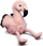Lodër pelushi flamingo Animigos, cilësi e mirë, e butë, rozë