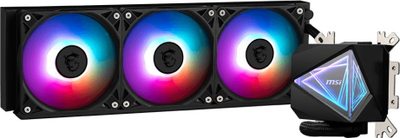 Ftohës me ujë MSI MAG CoreLiquid I360 (306-7ZW8A11-C24), 2350rpm, 32.8dBa, 70.7CFM, ARGB, 360mm