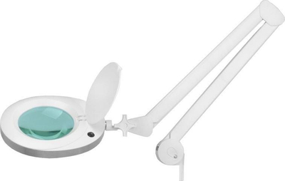 Llambë zmadhimi Elegante 6025, lente 5D, 60 LED, me tripod, e bardhë