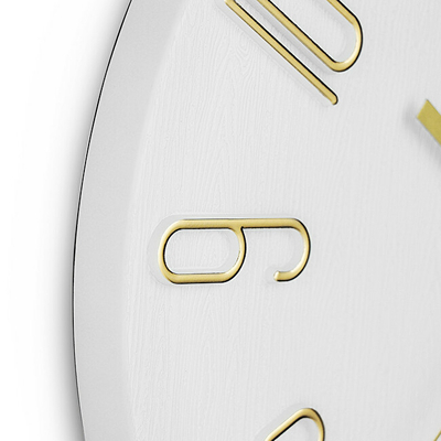 Orë muri MPM Quality Primera E01.4302.00, e bardhë