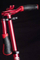 Trotinet alumini Six Degrees 230/215mm, deri 100kg, i kuq
