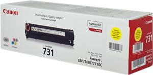 Toner i verdhë për printer Canon CRG 731 Y, 1500 faqe