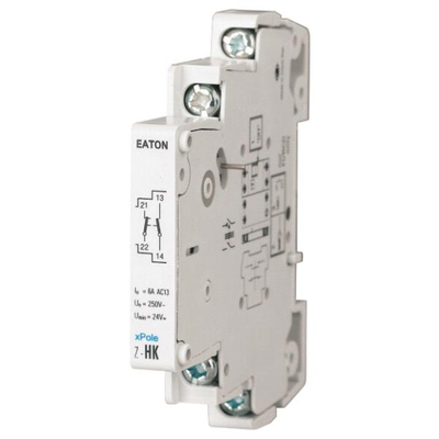 Kontaktor ndihmës Eaton Z-HK 248432, 1NO 1NC, montim anësor