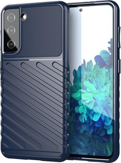 Kapak telefoni Hurtel Thunder Case Samsung Galaxy A14 5G, silikoni i blinduar, i kaltër
