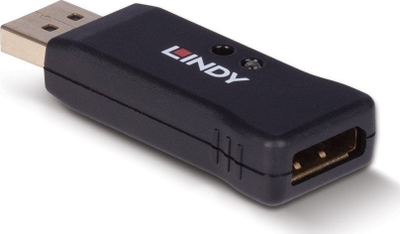 Adapter DisplayPort Lindy 1.4 EDID Emulator, USB, i zi