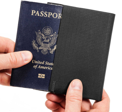 Portofol udhëtimi Peak Design Passport Wallet, mbrojtje RFID, TerraShell kundra ujit, i zi