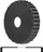 Freza Tarpol T-38, 90mm, 6mm, metalike