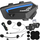 Interkom për motor FreedConn FX, Bluetooth 5.0, IP67, i zi