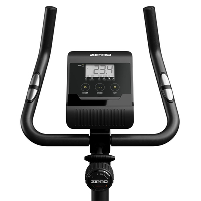 Biçikletë stacionare magnetike Zipro Boost Gold, kompjuter LCD, deri 120 kg, e zezë