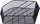 Shportë biçiklete Dunlop 13L, metal, 10 kg, e zezë