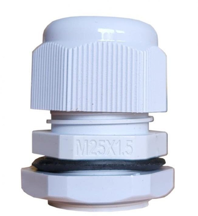 Gland kabllor ELS Polska M25, 13–18mm, IP67, gri e çelët