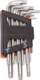 Set çelësa TORX Boxer 8 në 1, T9 T40, çelik CR.V., dorezë soft grip