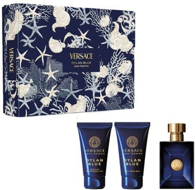 Set dhurate parfumi Versace Dylan Blue Pour Homme, për burra, blu
