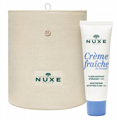 Fluid hidratues fytyre Nuxe Creme Fraiche de Beaute, 48 orë, mat, 50ml