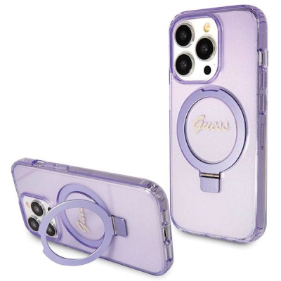 Mbulesë telefoni Guess GUHMP14LHRSGSU, iPhone 14 Pro 6.1", MagSafe, lejla me shkëlqim